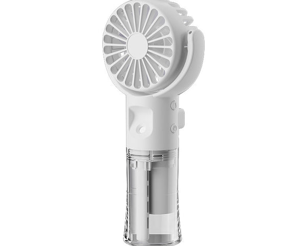 Ventilateur 2 en 1 blanc portatif