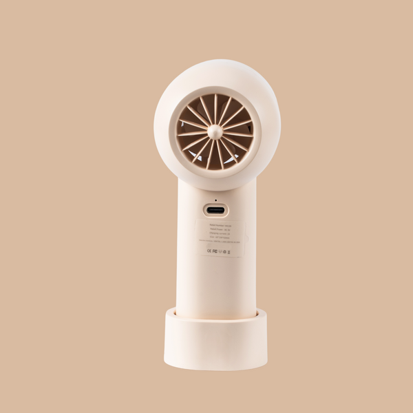 Ventilateur Beige Portable USB